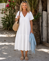 Melaris Kleid Weiß