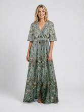 Amelie | Florales Maxikleid
