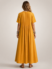 Antje | Elegantes Plisseekleid