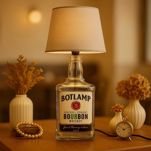 Draadloze Flessenlamp