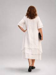 Belen | Gestuftes Midikleid
