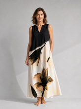 Irmgard | Weiches Herbst-Maxikleid