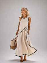 Emilia | Drapiertes Maxikleid