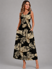 Franziska | Boho-Midikleid mit Neckholder