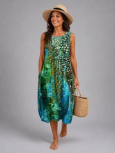 Laura | Midikleid Ocean Mosaic