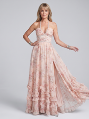 Mia Maxikleid mit Halterträgern – Ansicht 01