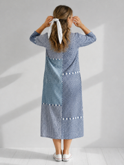 Doris | Patchwork-Midikleid