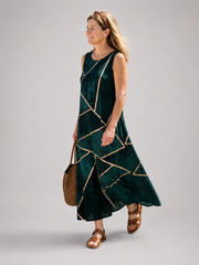 Elara | Midikleid Calm Tide