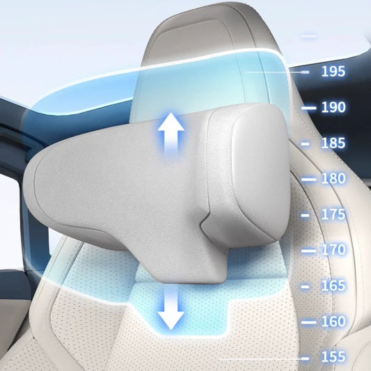 Verstelbaar Suède Autonekkussen