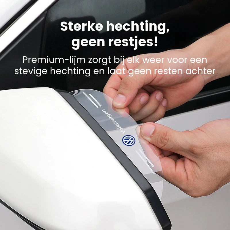 Transparante Zijspiegel-Regenkap-2 Stuks