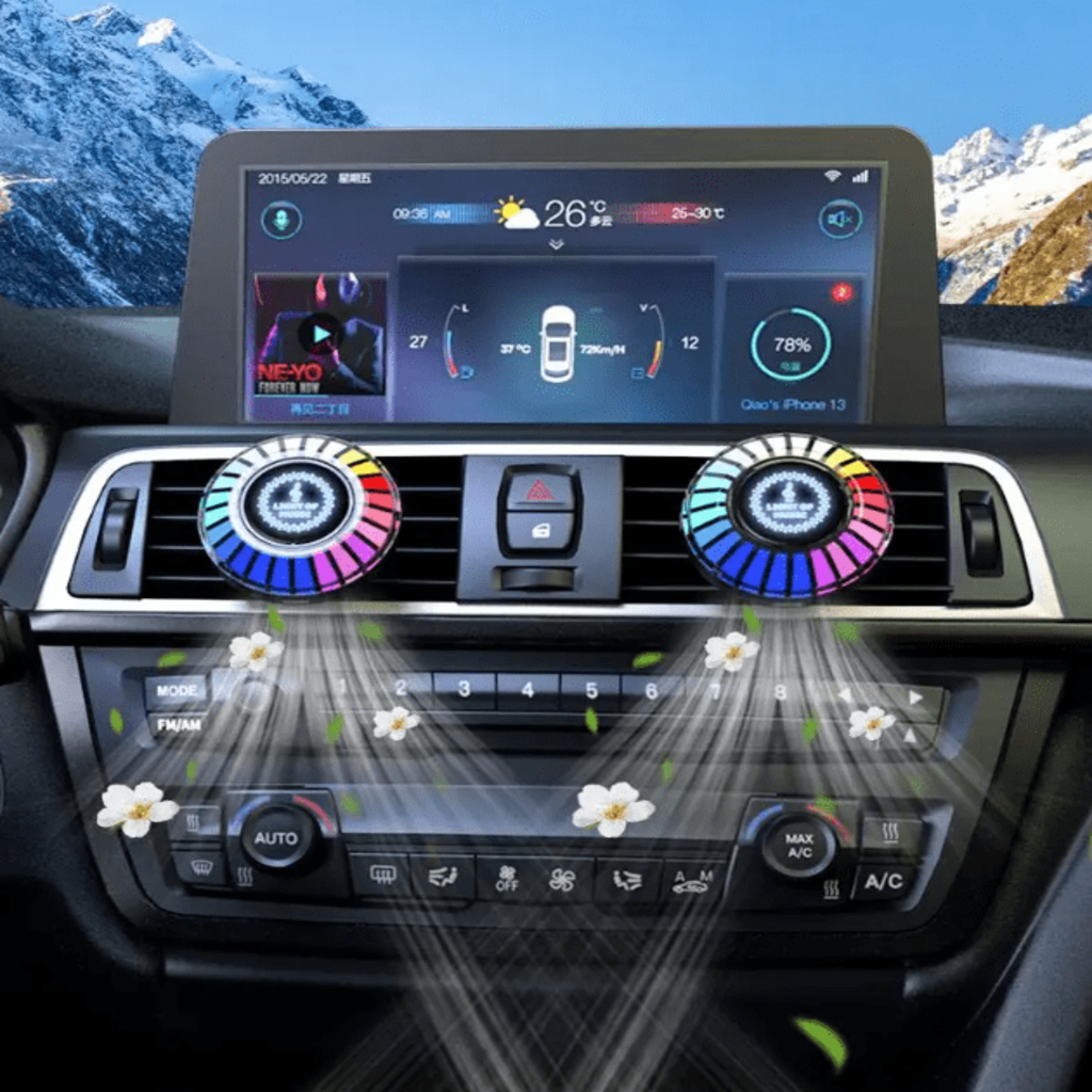 Car Sound Pickup Ambient Light Aroma Diffuser