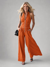 Theresa | Weiter Jumpsuit mit Reißverschluss