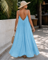 Amener Kleid Hellblau
