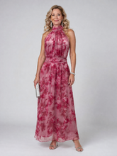 Lieselotte Weiches Halsträger-Midikleid – Ansicht 01
