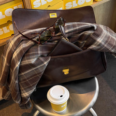 Pauline | Strukturierte Henkeltasche mit Laptopfach