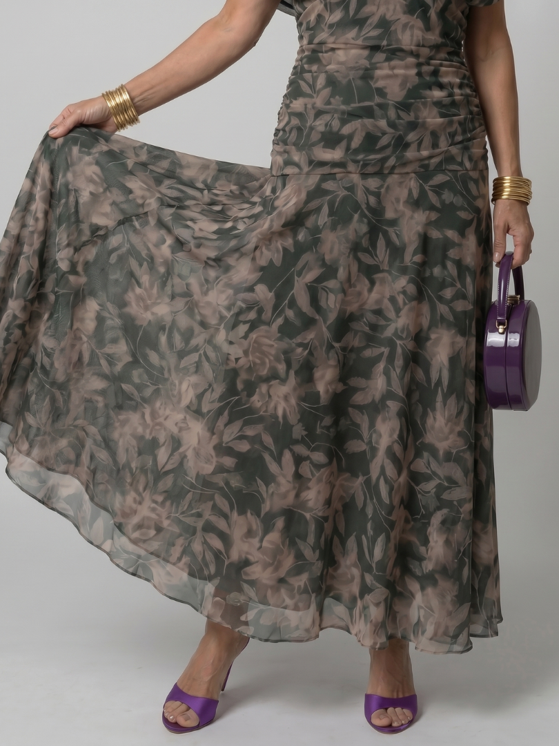 Silke | Off-Shoulder Midikleid