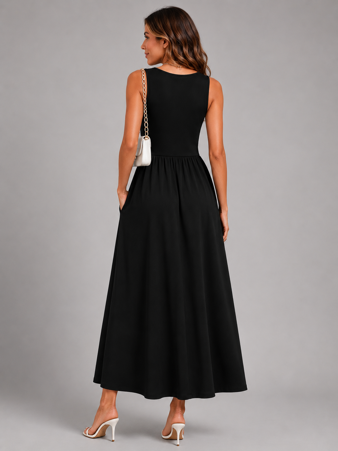 Franziska | Boho-Midikleid mit Neckholder
