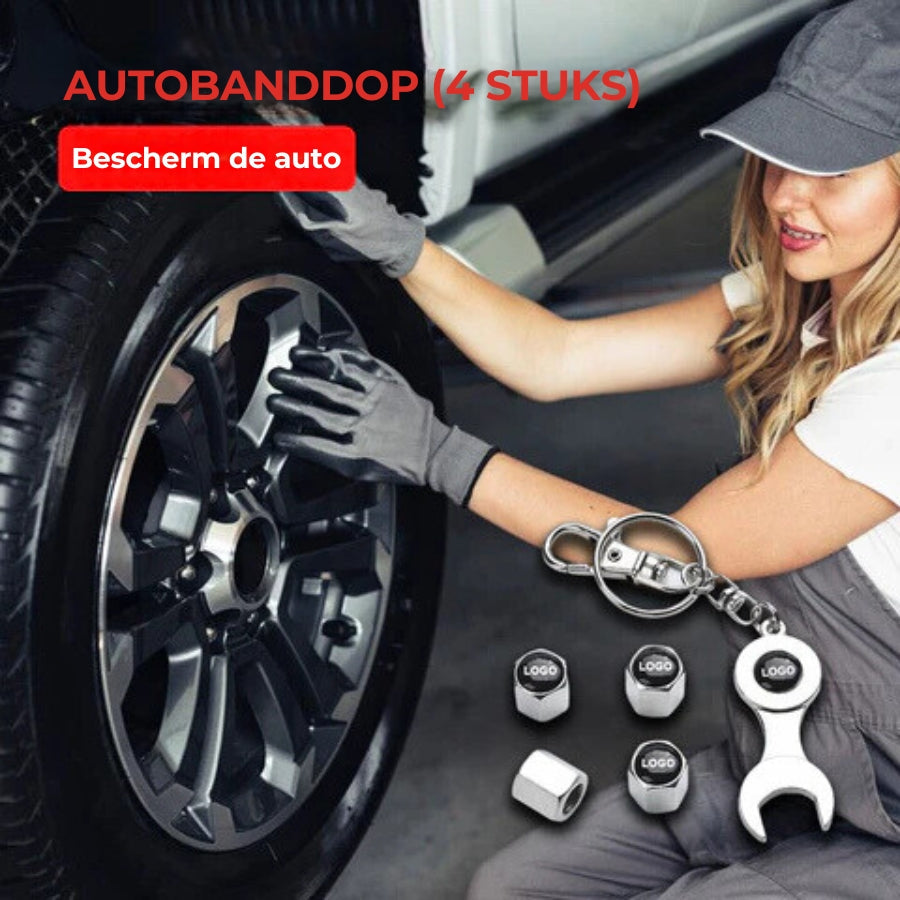 Autobanden Ventieldopjes set (4 stuks)
