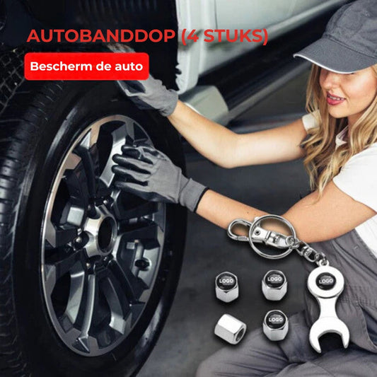 Autobanden Ventieldopjes set (4 stuks)
