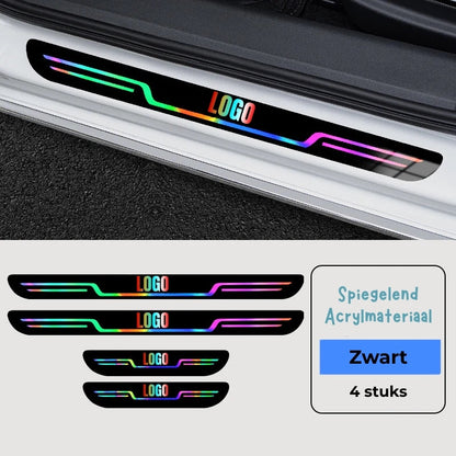 Acryl Auto Dorpellijsten (volledige set van 4 stuks)