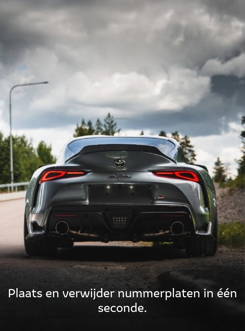 Magnetische Nummerplaat Houder