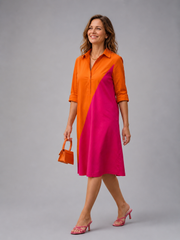 Jacqueline | Schlichtes Midikleid