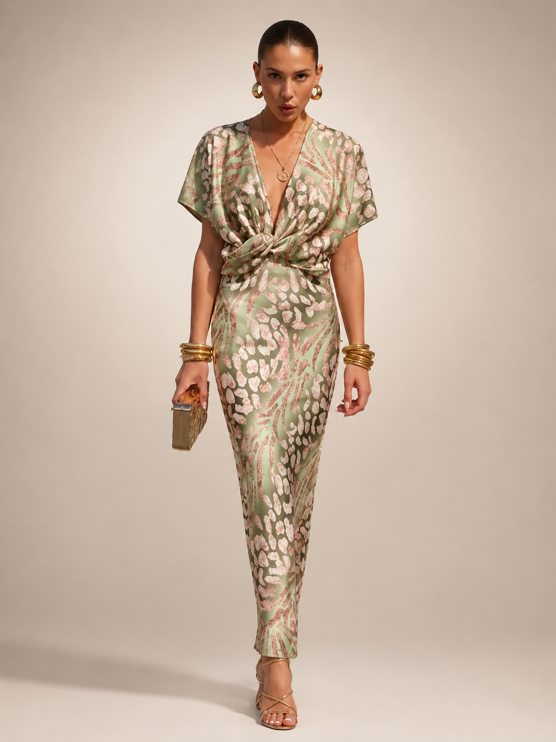 Stella | Maxidress with abstract pattern