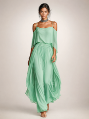 Felicitas | Elegantes Chiffon-Set