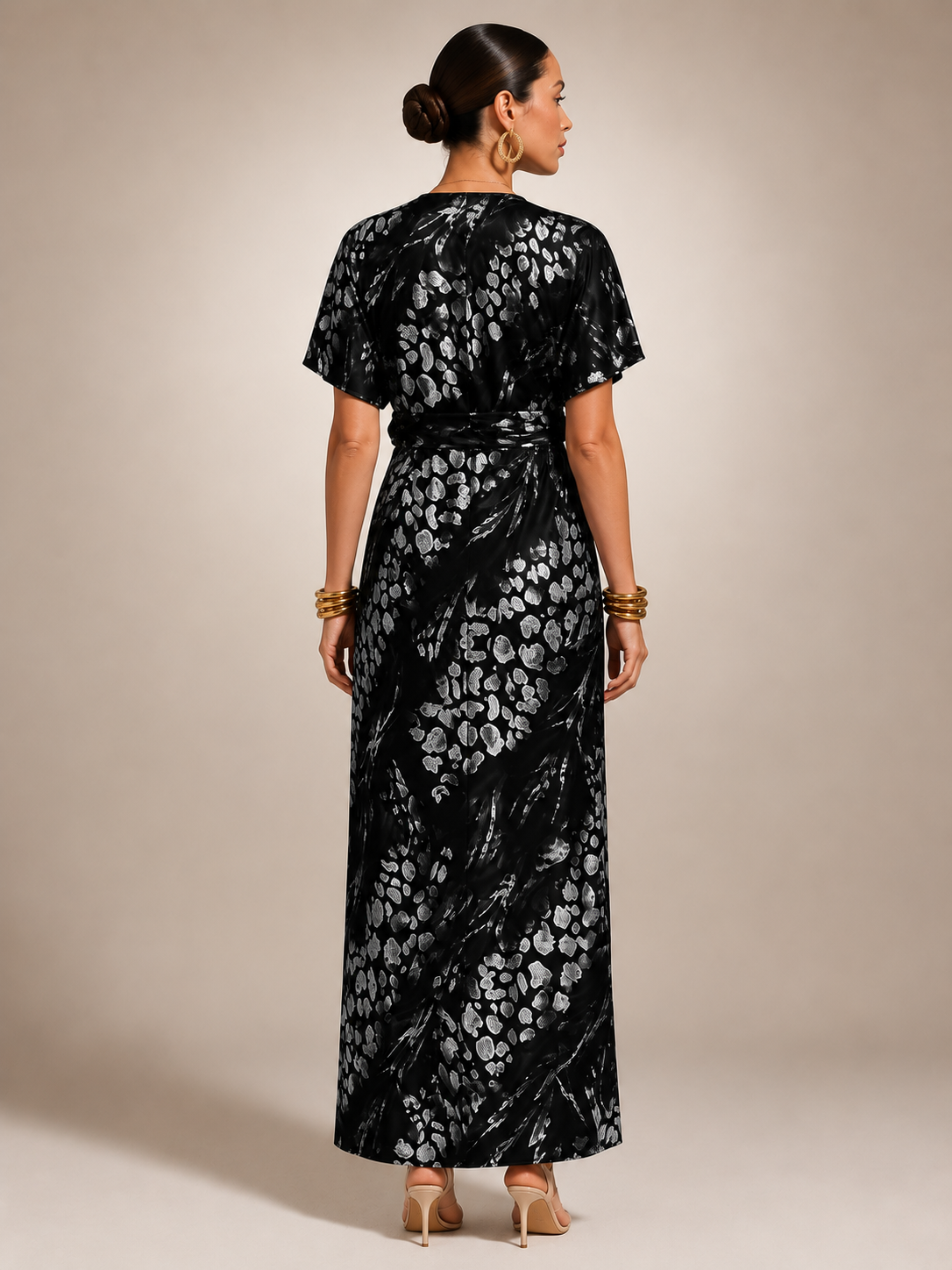 Stella | Maxidress with abstract pattern