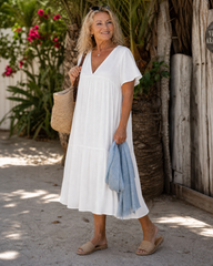 Melaris Kleid Weiß
