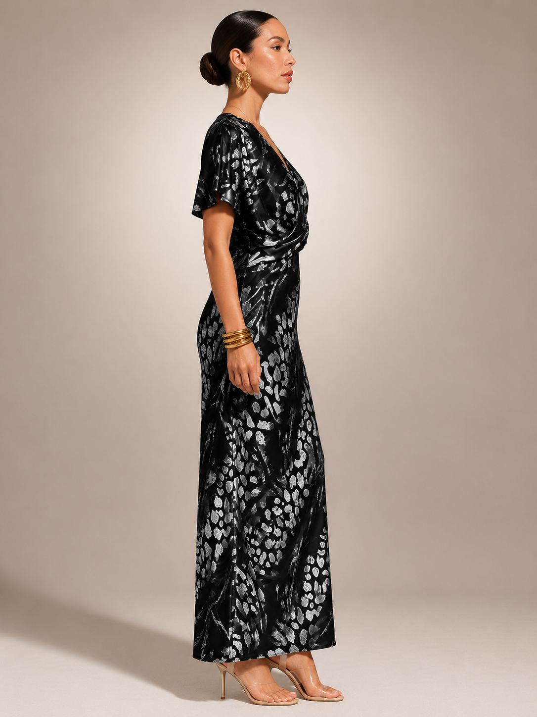 Stella | Maxidress with abstract pattern