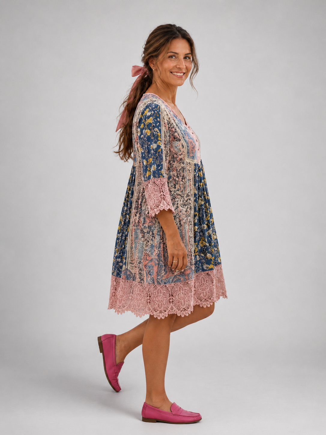 Karin | Vintage-Midikleid