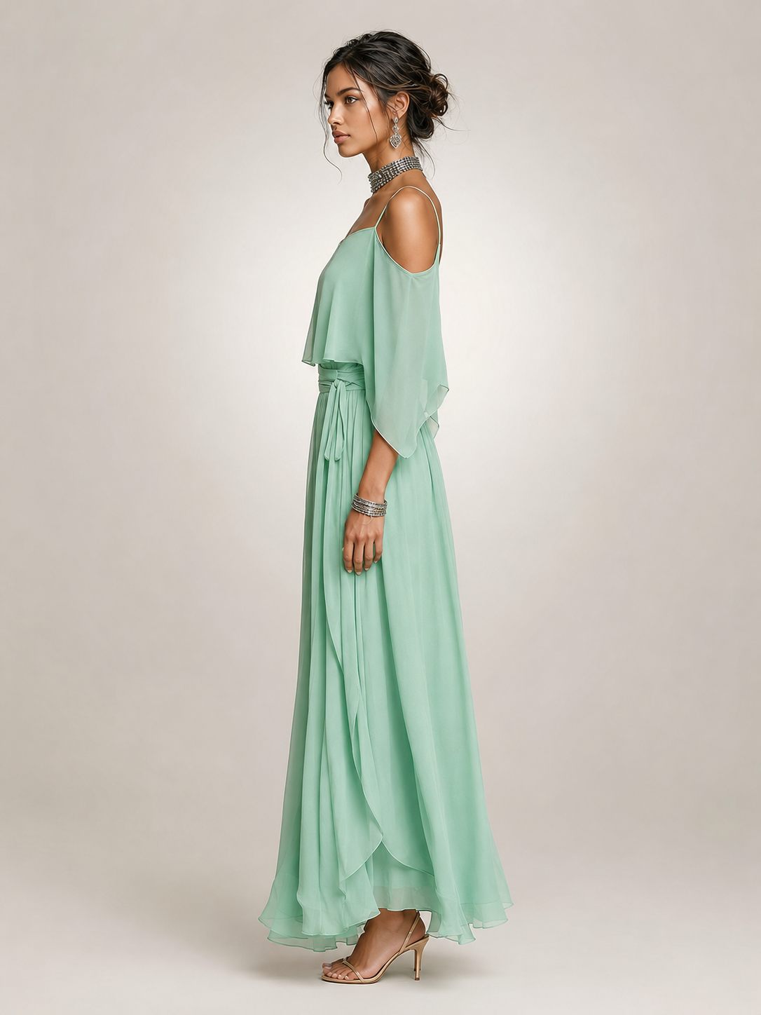 Felicitas | Elegantes Chiffon-Set
