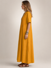 Antje | Elegantes Plisseekleid