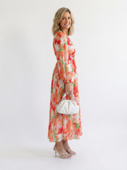 Marie | Florales Maxikleid