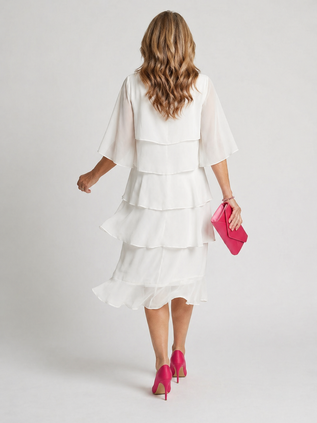 Clara | Midi-Lagenkleid