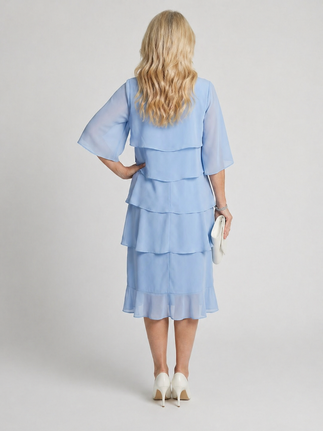 Clara | Midi-Lagenkleid