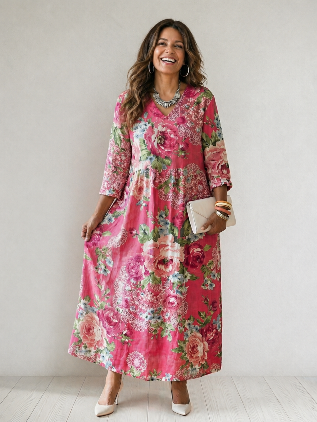 Katharina | Midikleid Garden Bloom