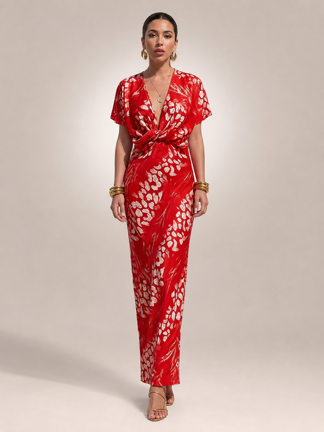 Stella | Maxidress with abstract pattern