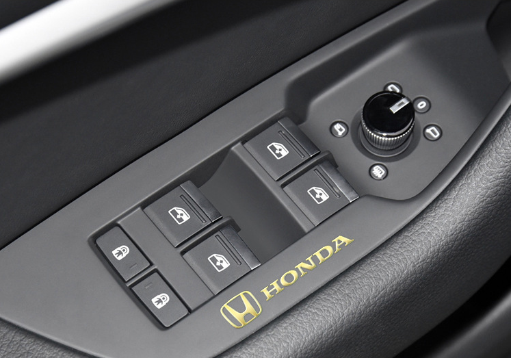 Metalen Autostickers - 4 Stuks