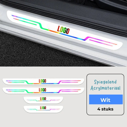 Acryl Auto Dorpellijsten (volledige set van 4 stuks)