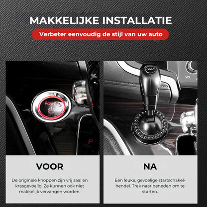 Pookhendel startknop adapter