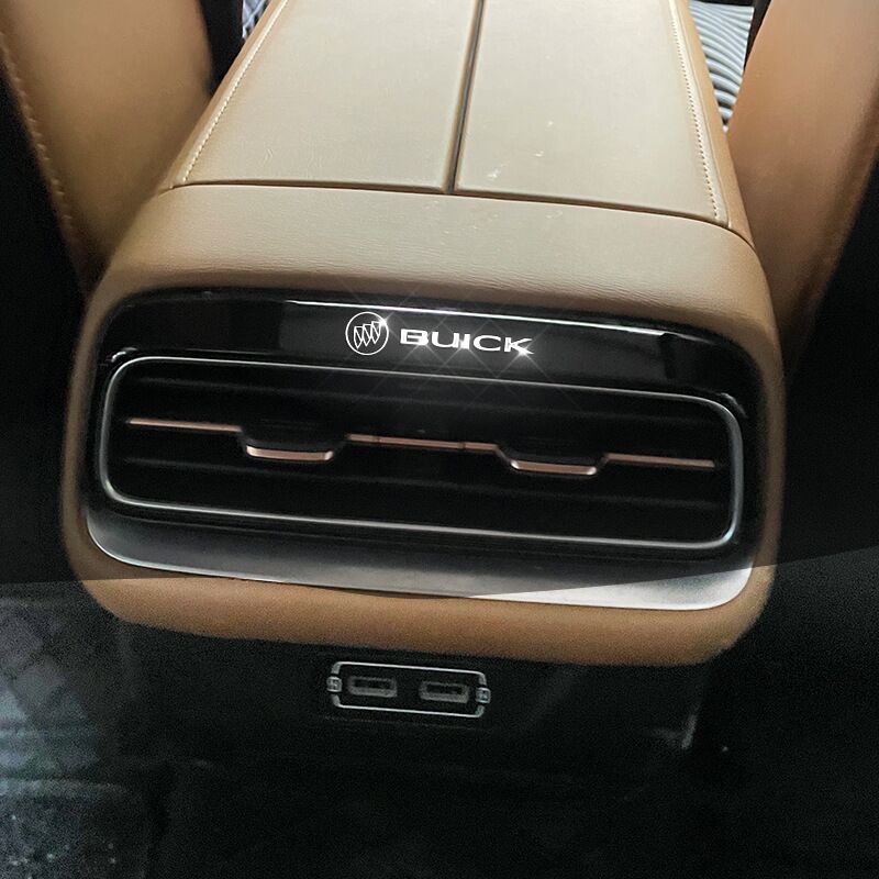 Metalen Autostickers - 4 Stuks