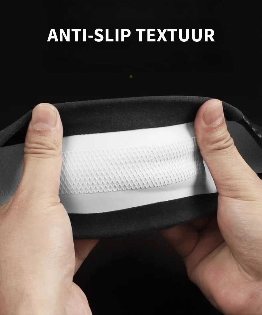 Carbon / Suede Stuurwielhoes