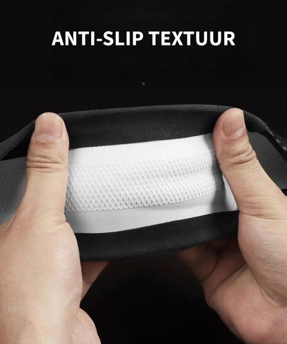 Carbon / Suede Stuurwielhoes