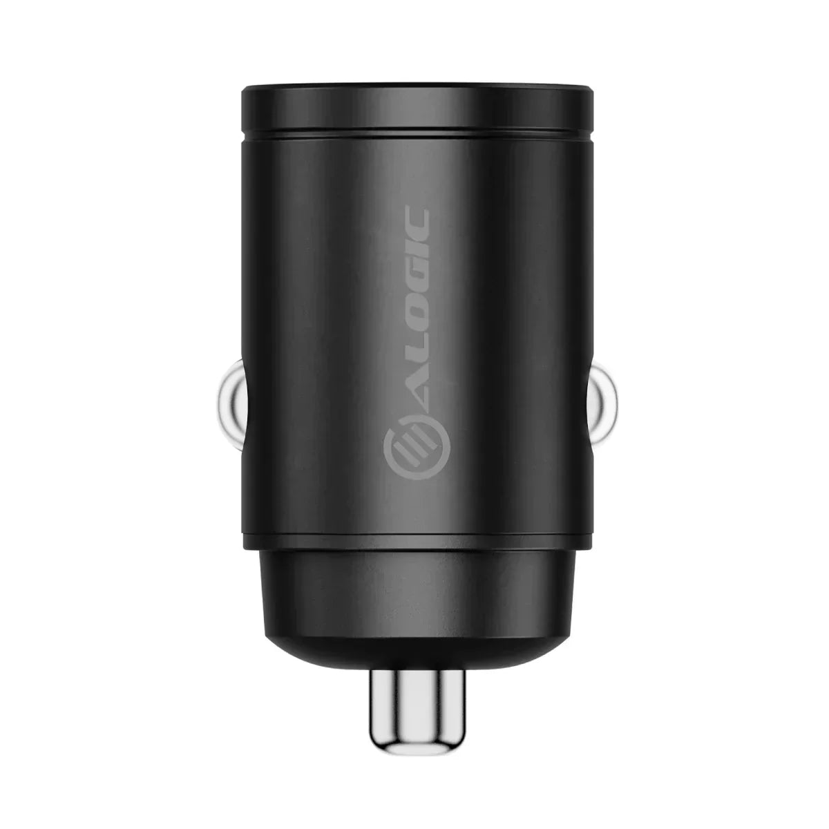 30W snelle mini-autolader 2 x USB-C