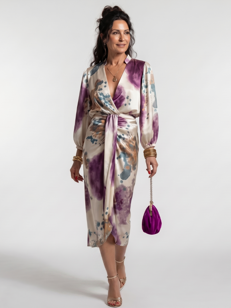 Marlies Wickelmidikleid – Ansicht 01