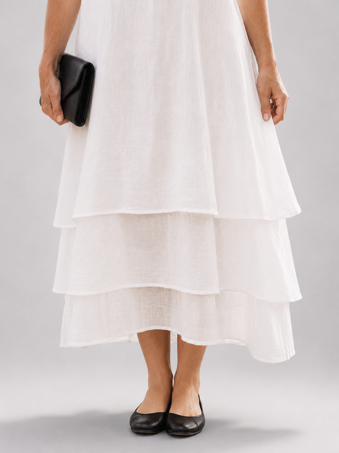 Belen | Gestuftes Midikleid