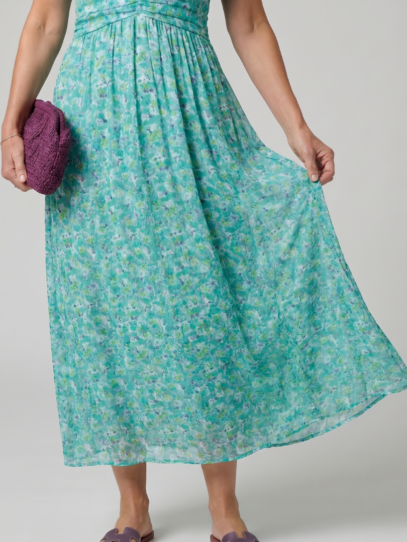 Hanna Midikleid Blümchenmuster – Ansicht 05