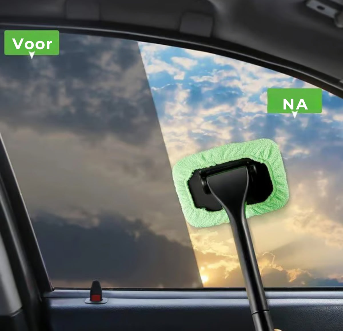 Verlengde Autoruitreiniger